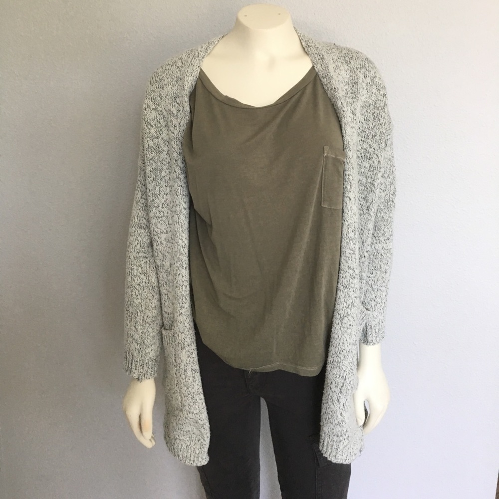 Grey top shop sweater